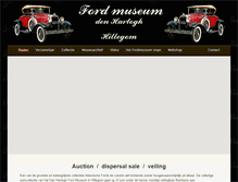 Tablet Screenshot of fordmuseum.nl
